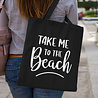 Goldengifts Tas - katoenen tas - Take me to the beach - strand - lange hengsels - boodschappentas - big shopper - stuks 1 - zwart Goldengifts Tas - katoenen tas - Take me to the beach - strand - lange hengsels - boodschappentas - big shopper - stuks 1 - zwart
