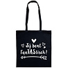 Goldengifts Tas - katoenen tas - Jij bent fanTAStisch! - lange hengsels - boodschappentas - big shopper - stuks 1 - zwart Goldengifts Tas - katoenen tas - Jij bent fanTAStisch! - lange hengsels - boodschappentas - big shopper - stuks 1 - zwart