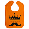Goldengifts You are my king - drukknoop - stuks 1 - oranje - zwarte opdruk - koningsdag - king - feest - slabber - slabbetjes - koningsdag kleding - koningsdag accessoires - koningsdag kinderen - baby - Hollandse cadeautjes Goldengifts You are my king - drukknoop - stuks 1 - oranje - zwarte opdruk - koningsdag - king - feest - slabber - slabbetjes - koningsdag kleding - koningsdag accessoires - koningsdag kinderen - baby - Hollandse cadeautjes