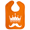 Goldengifts You are my king - drukknoop - stuks 1 - oranje - witte opdruk - koningsdag - king - feest - slabber - slabbetjes - koningsdag kleding - koningsdag accessoires - baby - Hollandse cadeautjes - koningsdag kinderen Goldengifts You are my king - drukknoop - stuks 1 - oranje - witte opdruk - koningsdag - king - feest - slabber - slabbetjes - koningsdag kleding - koningsdag accessoires - baby - Hollandse cadeautjes - koningsdag kinderen