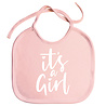 Goldengifts Slabbetjes - slabber - slab - baby - It's a girl - koordjes - stuks 1 - baby roze Goldengifts Slabbetjes - slabber - slab - baby - It's a girl - koordjes - stuks 1 - baby roze