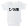 Goldengifts Romper - I love mama - korte mouwen - wit Goldengifts Romper - I love mama - korte mouwen - wit