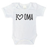Goldengifts Romper - I love oma - korte mouwen - wit Goldengifts Romper - I love oma - korte mouwen - wit