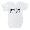 Goldengifts Romper - I love opa - korte mouwen - wit Goldengifts Romper - I love opa - korte mouwen - wit