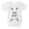 Goldengifts Romper - Je kan het pap! - korte mouwen - wit Goldengifts Romper - Je kan het pap! - korte mouwen - wit