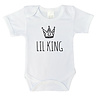 Goldengifts Romper - Lil king - korte mouwen - wit Goldengifts Romper - Lil king - korte mouwen - wit