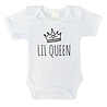Goldengifts Romper - Lil queen - korte mouwen - wit Goldengifts Romper - Lil queen - korte mouwen - wit