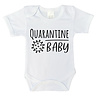 Goldengifts Romper - Quarantine baby - korte mouwen - wit Goldengifts Romper - Quarantine baby - korte mouwen - wit