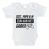 Goldengifts Romper - Ssst.. papa & ik zijn aan het gamen - korte mouwen - wit Goldengifts Romper - Ssst.. papa & ik zijn aan het gamen - korte mouwen - wit