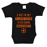Goldengifts Romper - Je hoeft met niet te laten testen! Ik heb gewoon oranje koorts! - korte mouwen - zwart Goldengifts Romper - Je hoeft met niet te laten testen! Ik heb gewoon oranje koorts! - korte mouwen - zwart