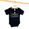 Goldengifts Romper - Merry Christmas! - korte mouwen - zwart Goldengifts Romper - Merry Christmas! - korte mouwen - zwart