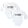 Goldengifts Romper - set - I love papa & i love mama - lange mouwen - wit Goldengifts Romper - set - I love papa & i love mama - lange mouwen - wit