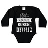 Goldengifts Romper - Ssst.. mama & ik kijken Netflix - lange mouwen - zwart Goldengifts Romper - Ssst.. mama & ik kijken Netflix - lange mouwen - zwart