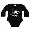 Goldengifts Romper - Merry Xmas! - lange mouwen - zwart Goldengifts Romper - Merry Xmas! - lange mouwen - zwart
