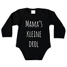 Goldengifts Romper - Mama's kleine drol - lange mouwen - zwart Goldengifts Romper - Mama's kleine drol - lange mouwen - zwart