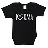 Goldengifts Romper - I love oma - korte mouwen - zwart Goldengifts Romper - I love oma - korte mouwen - zwart