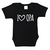 Goldengifts Romper - I love opa - korte mouwen - zwart Goldengifts Romper - I love opa - korte mouwen - zwart