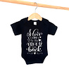 Goldengifts Romper - I love you to the moon and back - korte mouwen - zwart Goldengifts Romper - I love you to the moon and back - korte mouwen - zwart