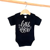 Goldengifts Romper - Little boss - korte mouwen - zwart Goldengifts Romper - Little boss - korte mouwen - zwart