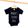 Goldengifts Romper - Mama's kleine drol - korte mouwen - zwart Goldengifts Romper - Mama's kleine drol - korte mouwen - zwart