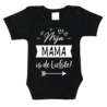 Goldengifts Romper - Mijn mama is de liefste - korte mouwen - zwart Goldengifts Romper - Mijn mama is de liefste - korte mouwen - zwart