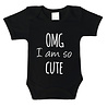 Goldengifts Romper - OMG I am so cute - korte mouwen - zwart Goldengifts Romper - OMG I am so cute - korte mouwen - zwart