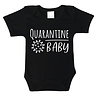 Goldengifts Romper - Quarantine baby - korte mouwen - zwart Goldengifts Romper - Quarantine baby - korte mouwen - zwart