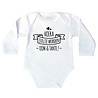 Goldengifts Romper - Hoera jullie worden oom & tante! - lange mouwen - wit Goldengifts Romper - Hoera jullie worden oom & tante! - lange mouwen - wit