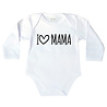 Goldengifts Romper - I love mama - lange mouwen - wit Goldengifts Romper - I love mama - lange mouwen - wit
