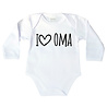 Goldengifts Romper - I love oma - lange mouwen - wit Goldengifts Romper - I love oma - lange mouwen - wit