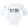 Goldengifts Romper - I love opa - lange mouwen - wit Goldengifts Romper - I love opa - lange mouwen - wit