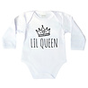 Goldengifts Romper - Lil queen - lange mouwen - wit Goldengifts Romper - Lil queen - lange mouwen - wit