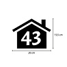 Goldengifts Container sticker - 1 stuk - Huisje met Huisnummer - Incl. Gratis Deksel Varianten - 20 x 15,5 cm - Wit of Zwart Goldengifts Container sticker - 1 stuk - Huisje met Huisnummer - Incl. Gratis Deksel Varianten - 20 x 15,5 cm - Wit of Zwart