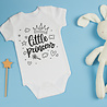 Goldengifts Romper - Little princess - korte mouwen - wit Goldengifts Romper - Little princess - korte mouwen - wit