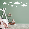 Goldengifts Muursticker - Wolken - set van 11 stuks - wit Goldengifts Muursticker - Wolken - set van 11 stuks - wit
