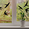 Goldengifts Raamsticker - Vogels - Vogelbescherming raamstickers - set met 6 stickers - zwart of wit Goldengifts Raamsticker - Vogels - Vogelbescherming raamstickers - set met 6 stickers - zwart of wit