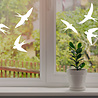 Goldengifts Raamsticker - Vogels - Vogelbescherming raamstickers - set met 6 stickers - zwart of wit Goldengifts Raamsticker - Vogels - Vogelbescherming raamstickers - set met 6 stickers - zwart of wit