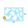 Goldengifts Vlinder - vogelbescherming raamstickers - set van 10 vlinder stickers - 30 x 20 cm - beschikbaar in het wit & zwart Goldengifts Vlinder - vogelbescherming raamstickers - set van 10 vlinder stickers - 30 x 20 cm - beschikbaar in het wit & zwart