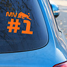 Goldengifts Max verstappen - M V #1 - raamsticker - 17,5 x 15,5 cm - beschikbaar in diverse kleuren Goldengifts Max verstappen - M V #1 - raamsticker - 17,5 x 15,5 cm - beschikbaar in diverse kleuren
