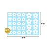 Goldengifts Bloemen / flowers - vogelbescherming raamstickers - set 28 st. - beschikbaar in het wit & zwart Goldengifts Bloemen / flowers - vogelbescherming raamstickers - set 28 st. - beschikbaar in het wit & zwart