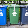 Goldengifts Kliko sticker - 1 stuk - Huis 2 + huisnummer - 20 x 19 cm - wit of zwart Goldengifts Kliko sticker - 1 stuk - Huis 2 + huisnummer - 20 x 19 cm - wit of zwart