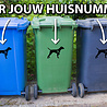 Goldengifts Kliko sticker - 1 stuk - Pointer / Duitse staande hond + huisnummer - 20 x 13,5 cm - wit of zwart Goldengifts Kliko sticker - 1 stuk - Pointer / Duitse staande hond + huisnummer - 20 x 13,5 cm - wit of zwart