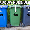 Goldengifts Kliko sticker - 1 stuk - Cavia + huisnummer - 20 x 12 cm - wit of zwart Goldengifts Kliko sticker - 1 stuk - Cavia + huisnummer - 20 x 12 cm - wit of zwart