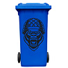 Goldengifts Luxe - Army gorilla - kliko sticker - 30 x 43 cm - wit of zwart Goldengifts Luxe - Army gorilla - kliko sticker - 30 x 43 cm - wit of zwart