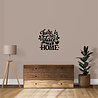 Goldengifts Muursticker - There is no place like home - 1 stuk - wit of zwart Goldengifts Muursticker - There is no place like home - 1 stuk - wit of zwart