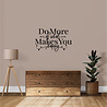 Goldengifts Muursticker - Do more of what makes you happy - 1 stuk - wit of zwart Goldengifts Muursticker - Do more of what makes you happy - 1 stuk - wit of zwart
