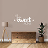 Goldengifts Muursticker - Home sweet home - 1 stuk - wit of zwart Goldengifts Muursticker - Home sweet home - 1 stuk - wit of zwart