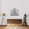 Goldengifts Muursticker - Boeddha - 1 stuk - Diverse formaten beschikbaar - wit of zwart Goldengifts Muursticker - Boeddha - 1 stuk - Diverse formaten beschikbaar - wit of zwart