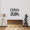 Goldengifts Muursticker - Carpe diem - 1 stuk - Diverse formaten beschikbaar - wit of zwart Goldengifts Muursticker - Carpe diem - 1 stuk - Diverse formaten beschikbaar - wit of zwart