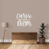Goldengifts Muursticker - Carpe diem - 1 stuk - Diverse formaten beschikbaar - wit of zwart Goldengifts Muursticker - Carpe diem - 1 stuk - Diverse formaten beschikbaar - wit of zwart
